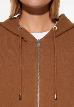 Oysho Felpa Con Zip - Camel -Ulla Popken Negozio 07ef23898e914cd39831f93b61a2df95