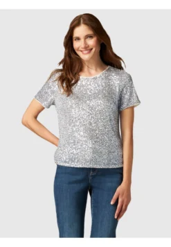 I più venduti 21 Full Paillettes - Camicetta - Argento