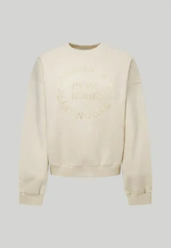 Pepe Jeans CaraFelpaIvory White Donna Felpe PE121J09K-B11 -Ulla Popken Negozio 305613893f66472998a608af77e8badf