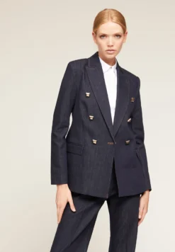 Over DoppiopettoBlazerBlu Donna Giacche E Blazer MOW21G08W-K11