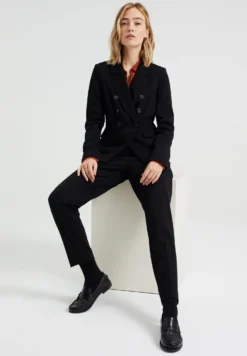 WE FASHION BlazerBlack Donna Giacche E Blazer WF521G046-Q11 -Ulla Popken Negozio 3cafd694f4b647ce8d60693fdfc03721