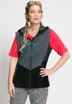 Ulla Popken SmanicatoNoir Donna Giacche E Blazer UP121U098-C11