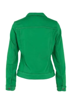 Unifarbene Mit Knöpfen Und TaschenGiacca Di JeansGreen Donna Giacche E Blazer C5E21G04E-M11 -Ulla Popken Negozio 475902e17f4b4dafaf98c39ac4a6e5b7