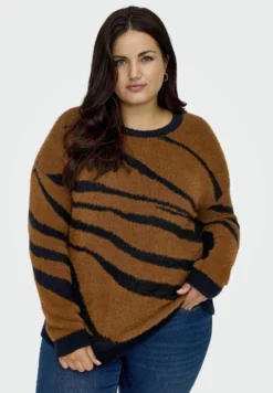 ONLY CARMAKOMA Curvy GemusterterMaglioneCathay Spice Donna Maglieria ONA21I09F-B11