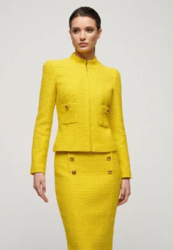 LUISA SPAGNOLI SquadraGiacca LeggeraGiallo Donna Giacche E Blazer LUQ21I04A-E11