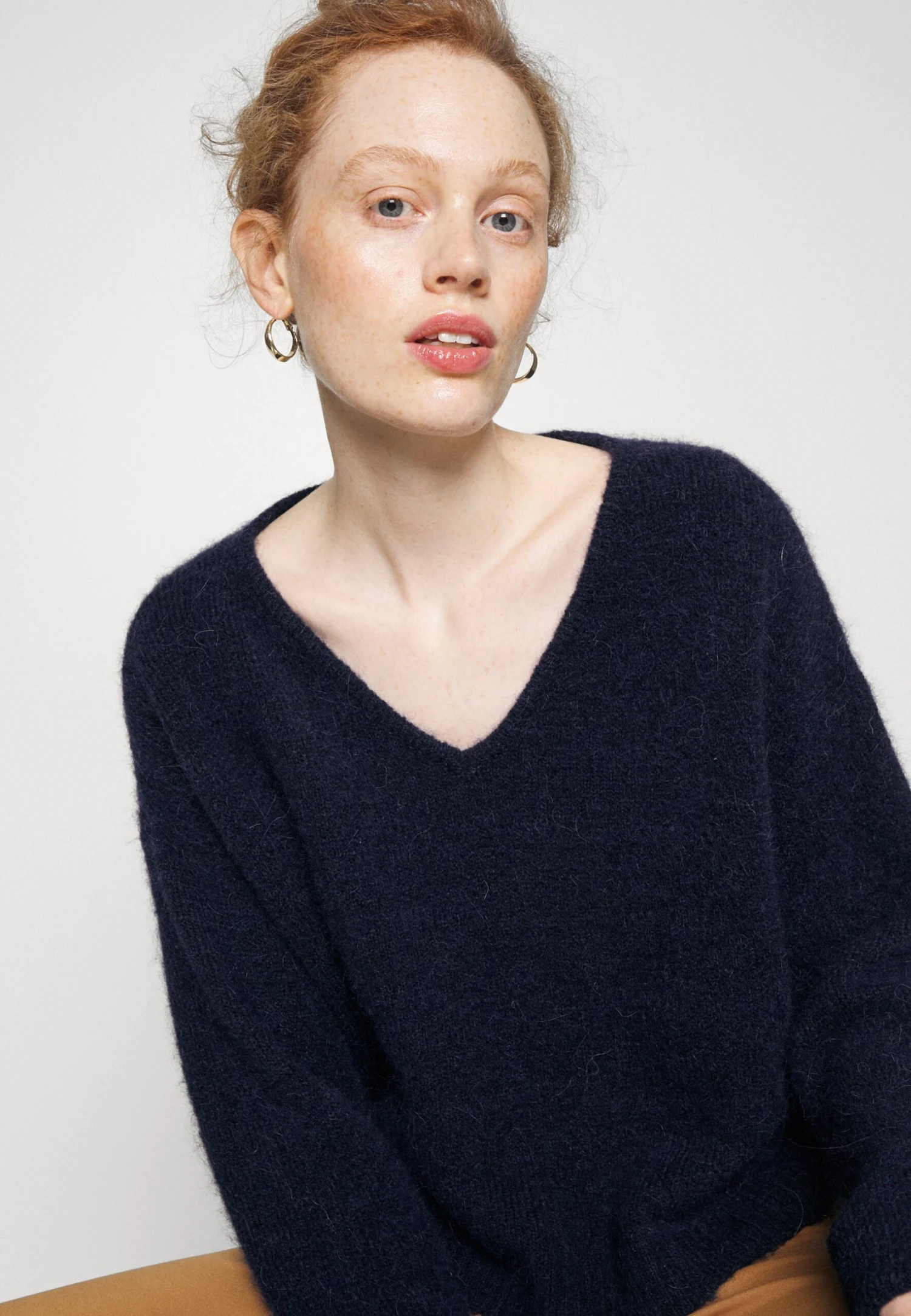 American Vintage EastMaglioneNavy Donna Maglieria AM221I08A-K11 4 American Vintage EastMaglioneNavy Donna Maglieria AM221I08A-K11 - immagine 4