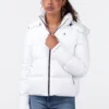 Calvin Klein PufferGiacca InvernaleBright White Donna Giacche E Blazer 6CA21G02S-A11