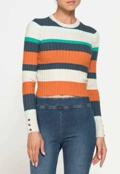 Motivo MaglioneBinco/Multicolore Donna Maglieria C4D21I00P-A11