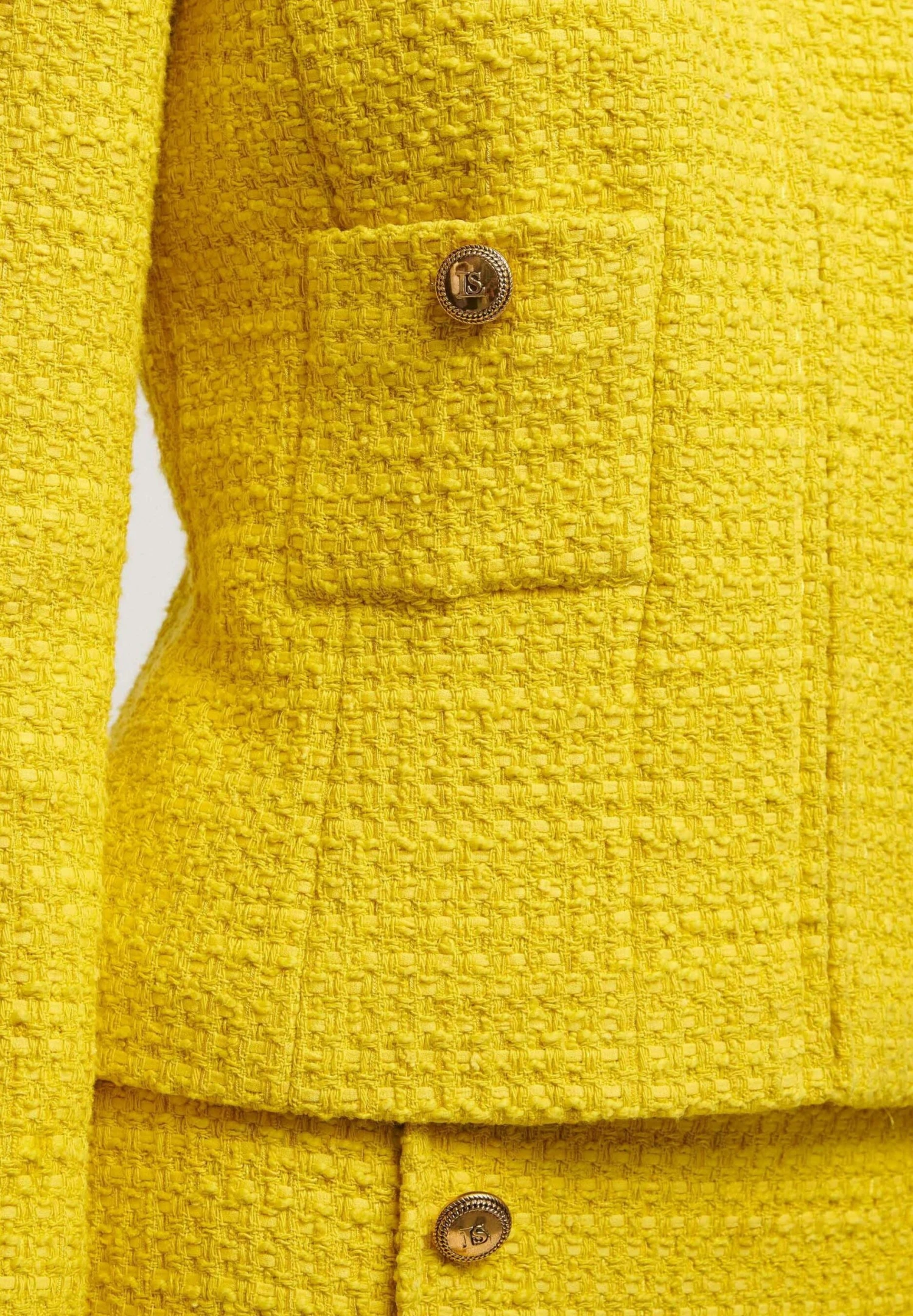 LUISA SPAGNOLI SquadraGiacca LeggeraGiallo Donna Giacche E Blazer LUQ21I04A-E11 4 LUISA SPAGNOLI SquadraGiacca LeggeraGiallo Donna Giacche E Blazer LUQ21I04A-E11 - immagine 4