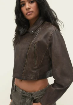 Stradivarius Giacca Di PelleBrown Donna Giacche E Blazer STH21U0K9-O11 -Ulla Popken Negozio 7ef170b27e654145bcdb4c46861bf983