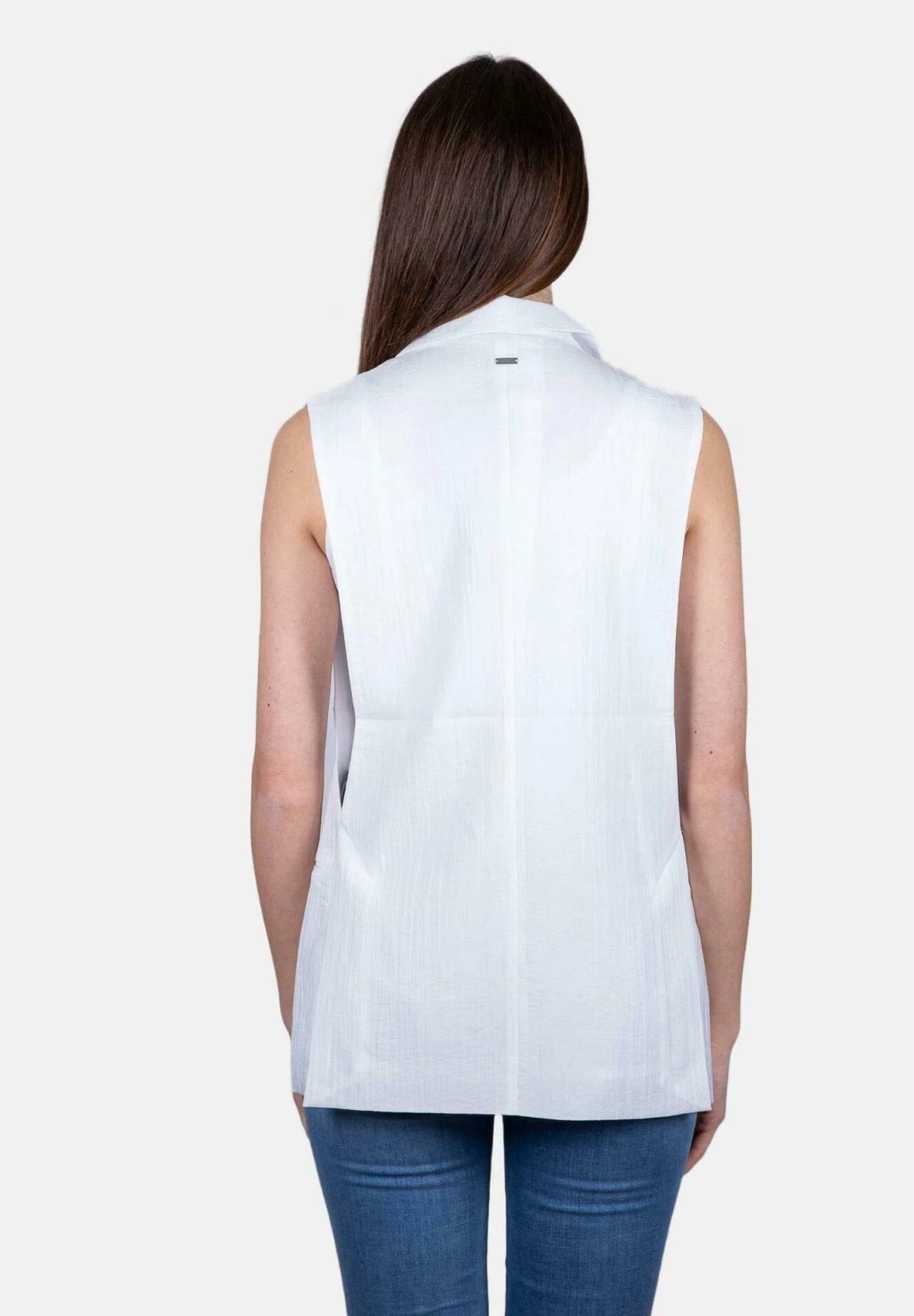 Armani Exchange SmanicatoBianco Donna Giacche E Blazer ARC21U02R-A11 2 Armani Exchange SmanicatoBianco Donna Giacche E Blazer ARC21U02R-A11 - immagine 2