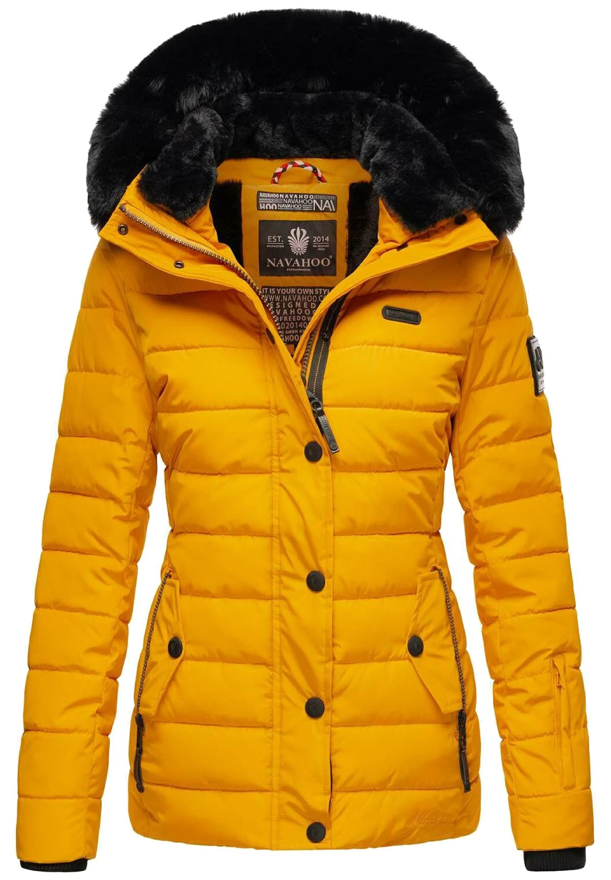 Navahoo MilianaaGiacca InvernaleDark Yellow Donna Giacche E Blazer NAP21U01Z-E11 1 Navahoo MilianaaGiacca InvernaleDark Yellow Donna Giacche E Blazer NAP21U01Z-E11