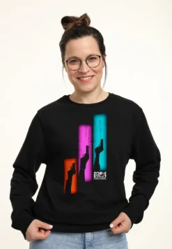 Henry Tiger Cowboy Bebop Gun PanelsFelpaBlack Donna Felpe H3A21J8F8-Q11