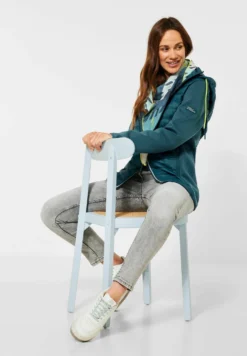 Cecil Mit KapuzeGiacca InvernaleBlau Donna Giacche E Blazer CE321G0A5-P11 -Ulla Popken Negozio bc9c5ef43e2b44788d0f878cd232349a