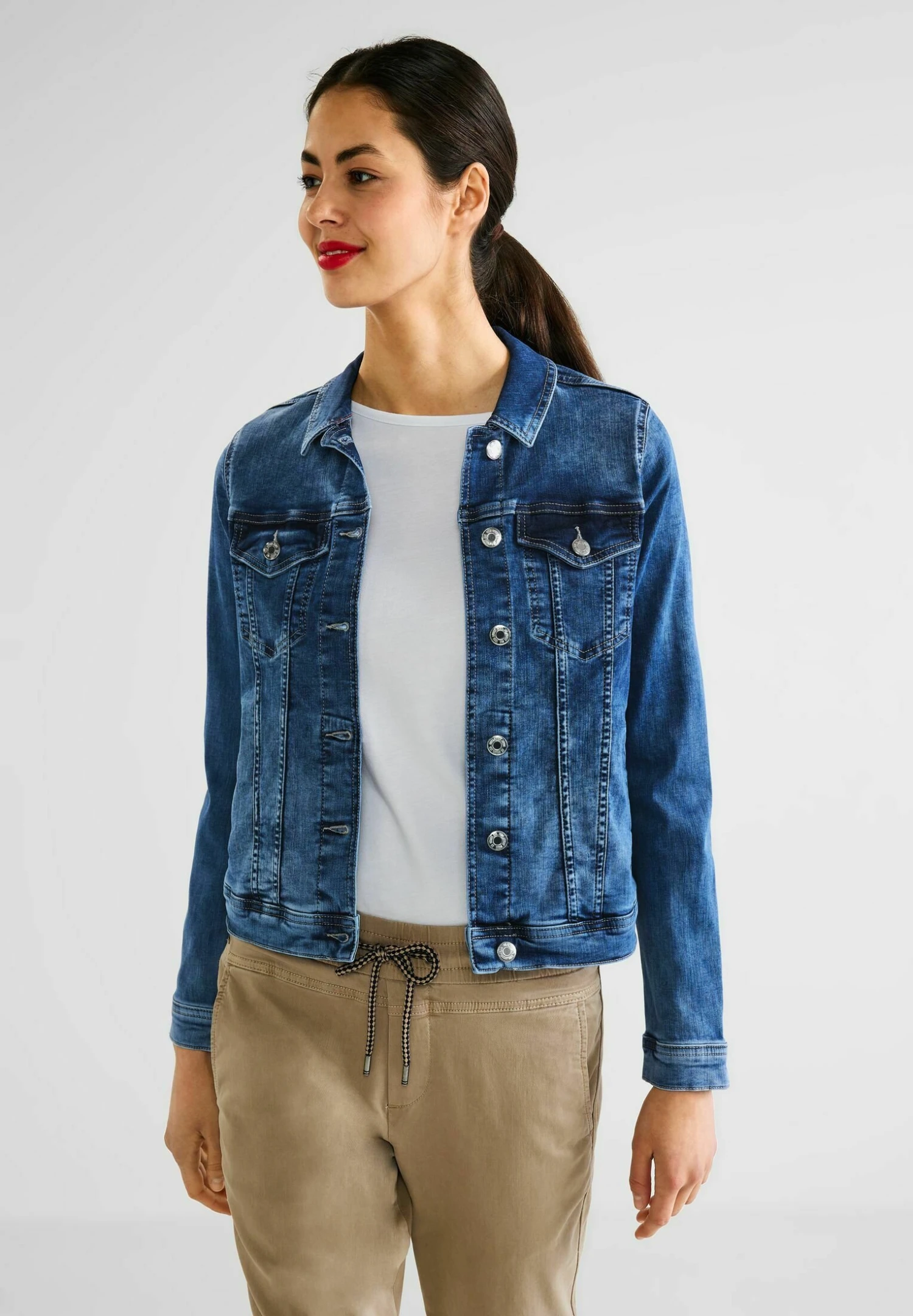 STREET ONE Giacca Di JeansBlau Donna Giacche E Blazer S8521G0KZ-K11 1 STREET ONE Giacca Di JeansBlau Donna Giacche E Blazer S8521G0KZ-K11