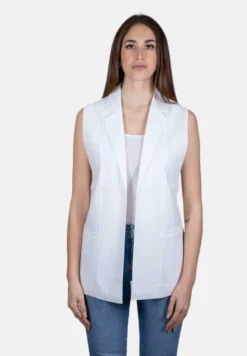 Armani Exchange SmanicatoBianco Donna Giacche E Blazer ARC21U02R-A11