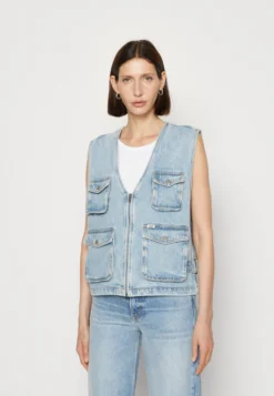 Go Cargo VestSmanicatoLight Vintage Wash Donna Giacche E Blazer G3V21G02D-K11