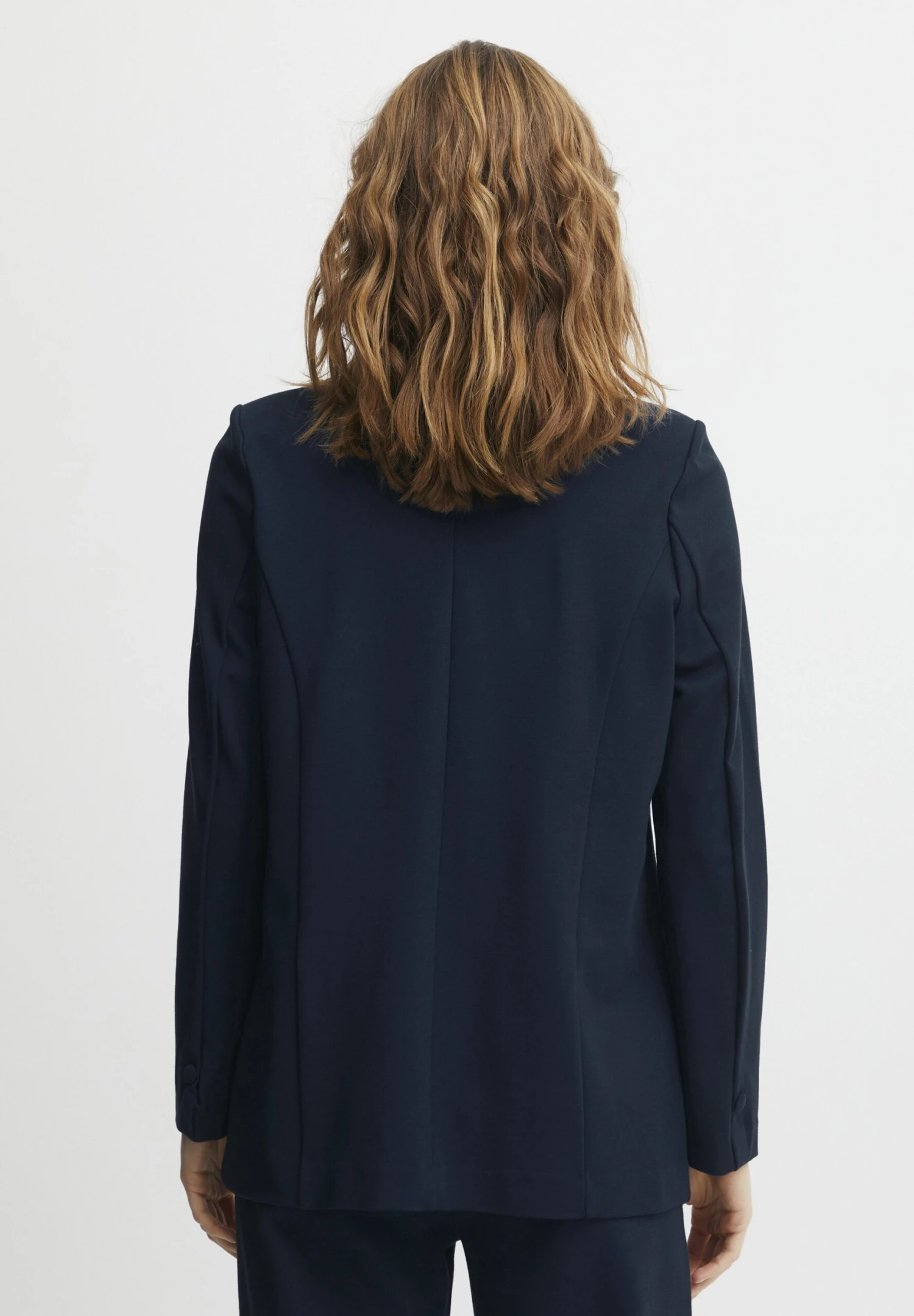 Fransa Frlano Bla BlazerDark Peacoat Donna Giacche E Blazer F2121G025-K12 3 Fransa Frlano Bla BlazerDark Peacoat Donna Giacche E Blazer F2121G025-K12 - immagine 3