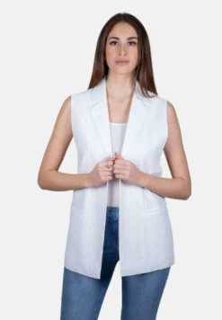 Armani Exchange SmanicatoBianco Donna Giacche E Blazer ARC21U02R-A11 5 Armani Exchange SmanicatoBianco Donna Giacche E Blazer ARC21U02R-A11 -Ulla Popken Negozio fc909614679c48f0b06c8b51b1a9fae3