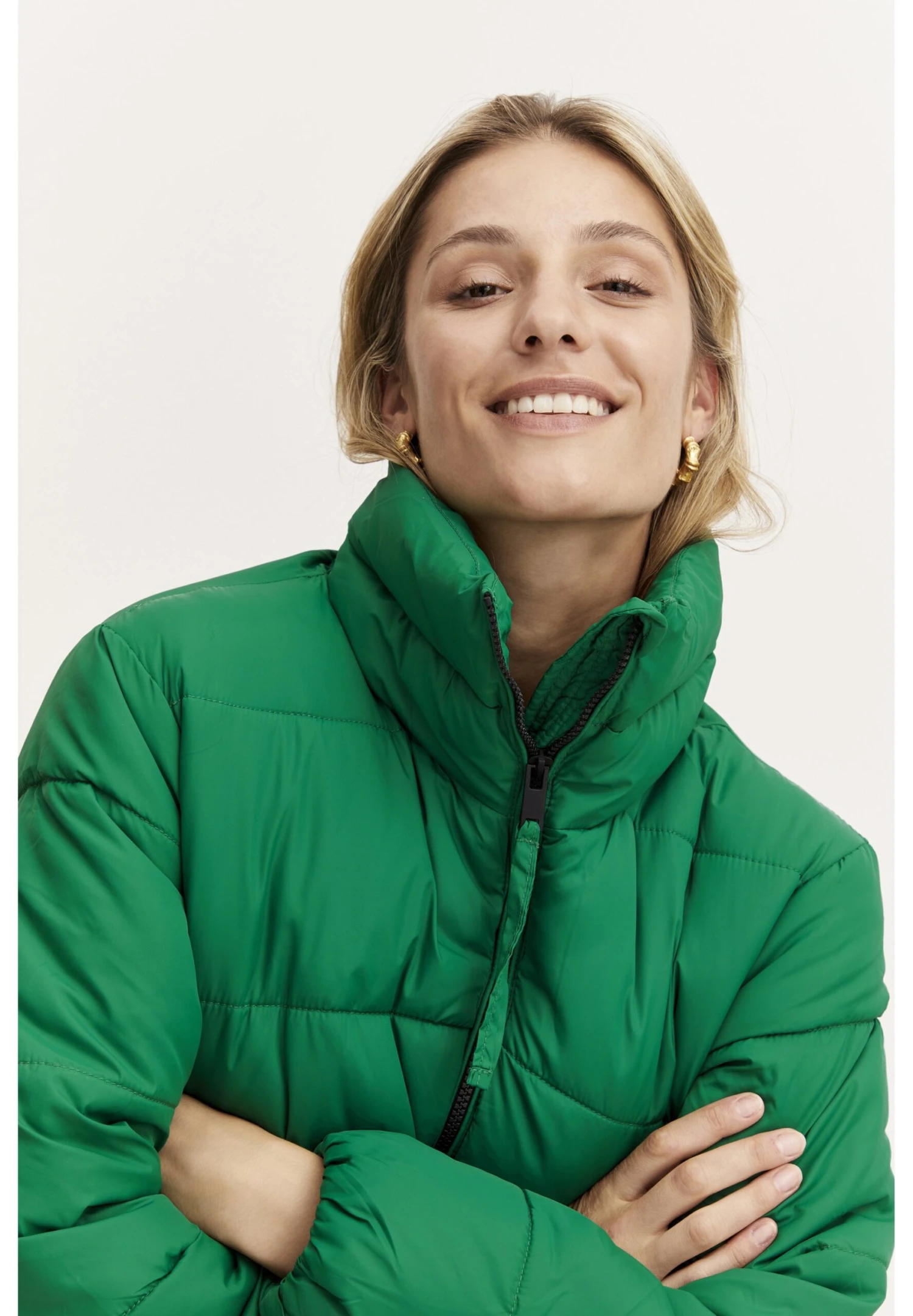 B.young BybominaGiacca InvernaleVerdant Green Donna Giacche E Blazer BY221U02O-C11 5 B.young BybominaGiacca InvernaleVerdant Green Donna Giacche E Blazer BY221U02O-C11 - immagine 5