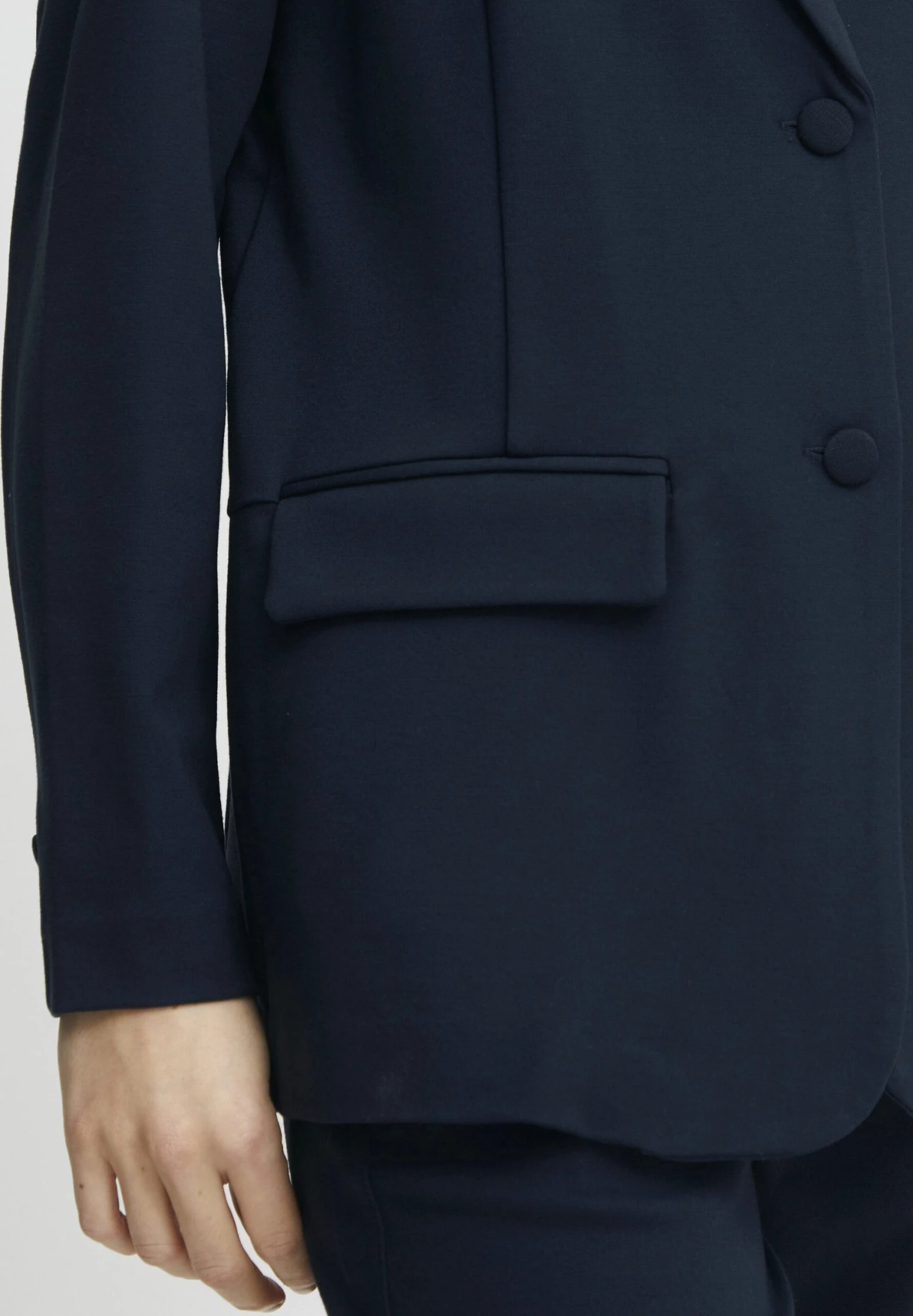 Fransa Frlano Bla BlazerDark Peacoat Donna Giacche E Blazer F2121G025-K12 5 Fransa Frlano Bla BlazerDark Peacoat Donna Giacche E Blazer F2121G025-K12 - immagine 5